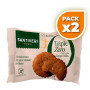 Pack 2x GALLETAS NIBS DE CACAO TRIPLE ZERO 3 UNIDADES SANTIVERI