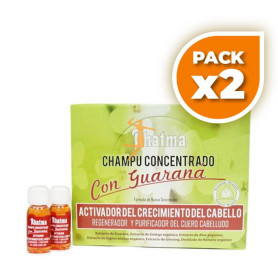 Pack 2x CHAMPÚ ACTIVADOR CRECIMIENTO CON GUARANÁ 30Ml. RHATMA
