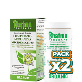 Pack 2x MICRONIZADO TALQUERA 20Gr RHATMA