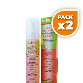 Pack 2x GEL REDUCTOR ANTICELULITICO FORTE 200Ml. SHILA
