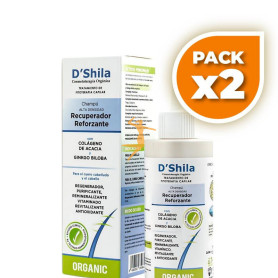 Pack 2x CHAMPÚ RECUPERADOR REFORZANTE 125Ml. SHILA