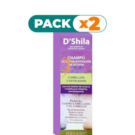 Pack 2x CHAMPÚ CABELLOS CASTIGADOS 125Ml. SHILA