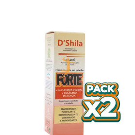 Pack 2x CHAMPÚ ALTA DENSIDAD FORTE 125Ml. SHILA