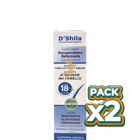 Pack 2x LOCION RECUPERADORA REFORZANTE 35Ml. SHILA
