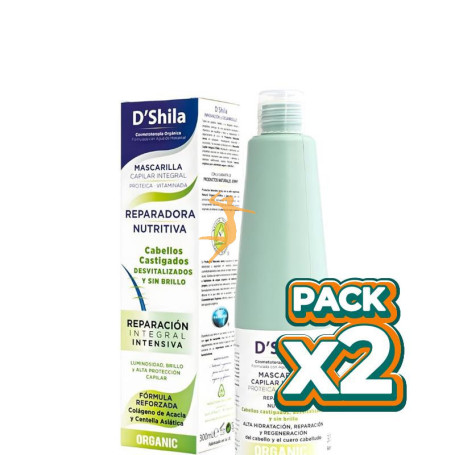 Pack 2x MASCARILLA INTEGRAL REPARADORA NUTRITIVA 300Ml SHILA