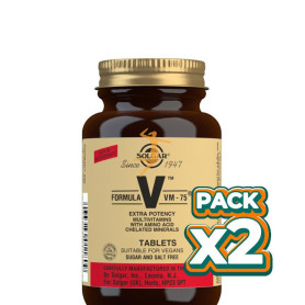Pack 2x FORMULA VM-75 60 TABLETAS SOLGAR