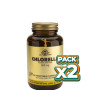 Pack 2x CLORELLA 100 CÁPSULAS VEGETALES SOLGAR
