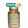 Pack 2x VITAMINA D3 2200UI 55Mcg. 100 CÁPSULAS SOLGAR