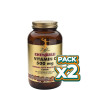 Pack 2x VITAMINA C 500Mg. SABOR FRAMBUESA 90 CÁPSULAS MASTICABLES SOLGAR