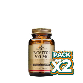 Pack 2x INOSITOL 50 CÁPSULAS VEGETALES SOLGAR