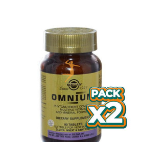 Pack 2x OMNIUM 90 CÁPSULAS SOLGAR