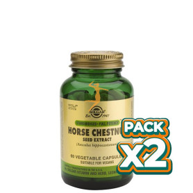 Pack 2x CASTAÑO DE INDIAS 60 CÁPSULAS VEGETALES SOLGAR