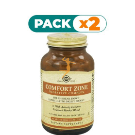 Pack 2x COMFORT ZONE COMPLEX 90 CÁPSULAS SOLGAR