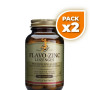 Pack 2x FLAVO-ZINC 50 CÁPSULAS MASTICABLES SOLGAR