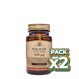 Pack 2x FOLACÍN ÁCIDO FÓLICO 100 CÁPSULAS SOLGAR