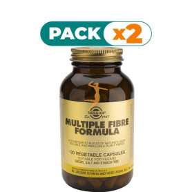 Pack 2x FORMULA DE FIBRA MULTIPLE 120 CAPSULAS VEGETALES SOLGAR