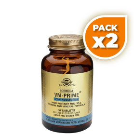 Pack 2x FORMULA VM PRIME 60 CÁPSULAS SOLGAR