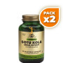 Pack 2x GOTU KOLA 100 CAPSULAS VEGETALES SOLGAR