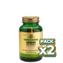 Pack 2x JENGIBRE 60 CÁPSULAS VEGETALES SOLGAR