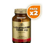 Pack 2x L-GLUTAMINA 1.000 MG 60 CAPSULAS SOLGAR