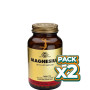 Pack 2x MAGNESIO+VITAMINA B6 250 CAPSULAS SOLGAR