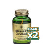 Pack 2x MIRTILO EXTRACTO DE BAYA 60 CAPSULAS VEGETALES SOLGAR