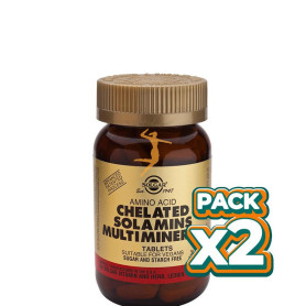 Pack 2x MULTIMINERAL SOLAMINS 90 CÁPSULAS SOLGAR