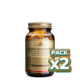 Pack 2x NEURO NUTRIENTES 30 CÁPSULAS SOLGAR