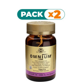 Pack 2x OMNIUN 60 CÁPSULAS SOLGAR