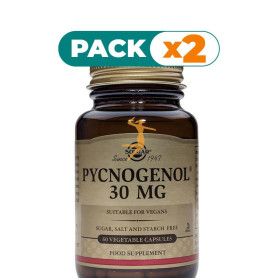 Pack 2x PINO 30 MG 60 CAPSULAS VEGETALES SOLGAR