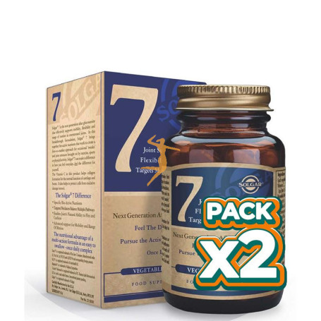 Pack 2x SOLGAR 7 30 CÁPSULAS VEGETALES SOLGAR