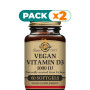 Pack 2x VEGAN VITAMINA D3 1000UI 60CAPSULAS SOLGAR