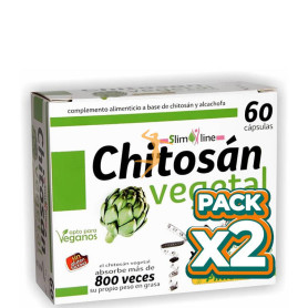 Pack 2x CHITOSAN VEGETAL 60 CÁPSULAS PINISAN