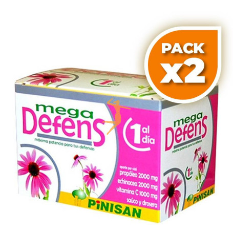 Pack 2x MEGA DEFENS 6 VIALES PINISAN
