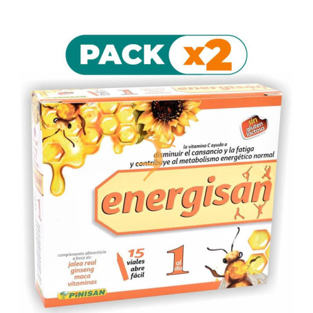 Pack 2x ENERGISAN 15 VIALES PINISAN