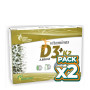 Pack 2x VITAMINAS D3 Y K2 2.500UI 60 CAPSULAS PINISAN