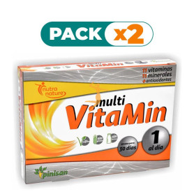 Pack 2x MULTI VITAMIN 30 CÁPSULAS PINISAN