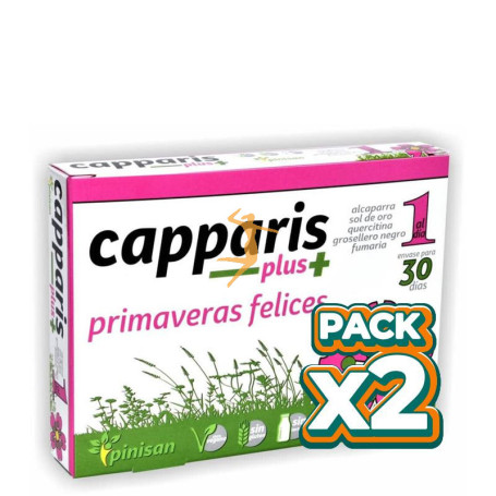 Pack 2x CAPPARIS PLUS 30 CAPSULAS PINISAN