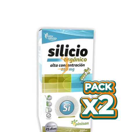 Pack 2x SILICIO ORGANICO CONCENTRADO 250Ml PINISAN