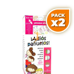 Pack 2x ADIOS PAÑUELOS 500 ML ENVASE AHORRO PINISAN