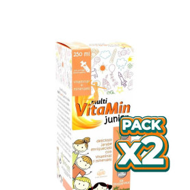 Pack 2x MULTI VITAMIN JUNIOR 250ML PINISAN