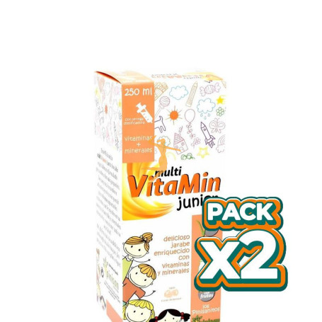 Pack 2x MULTI VITAMIN JUNIOR 250ML PINISAN