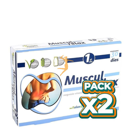 Pack 2x MUSCUL RELAX 30 CÁPSULAS PINISAN