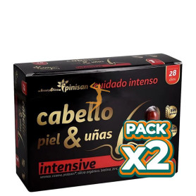 Pack 2x CABELLO, PIEL Y UÑAS INTENSIVE BEAUTYLINE 28 CÁPSULAS PINISAN