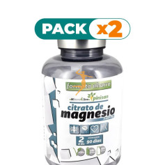 Pack 2x CITRATO DE MAGNESIO 180 COMPRIMIDOS PINISAN