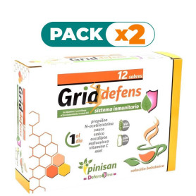 Pack 2x GRID DEFENS 12 SOBRES PINISAN