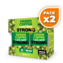 Pack 2x CAFÉ VERDE STRONG PACK ECONÓMICO 60+60 CÁPSULAS NOVITY