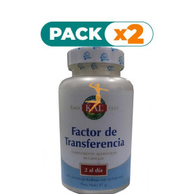 Pack 2x FACTOR DE TRANSFERENCIA 60 CAPSULAS KAL
