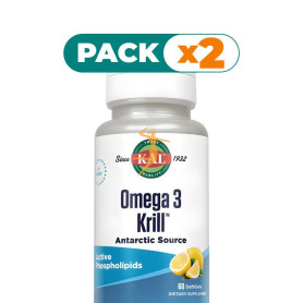 Pack 2x OMEGA 3 KRILL 60 PERLAS KAL