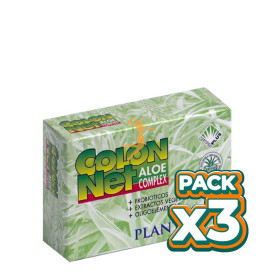 Pack 3x COLON NET ALOE COMPLEX 30 CÁPSULAS PLANTIS